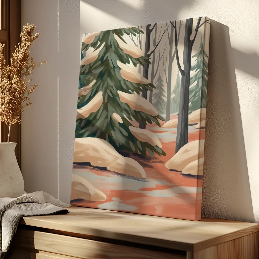 Melting Snow Pine