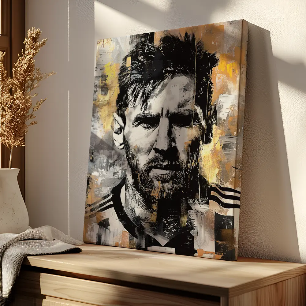 Messi Graffiti