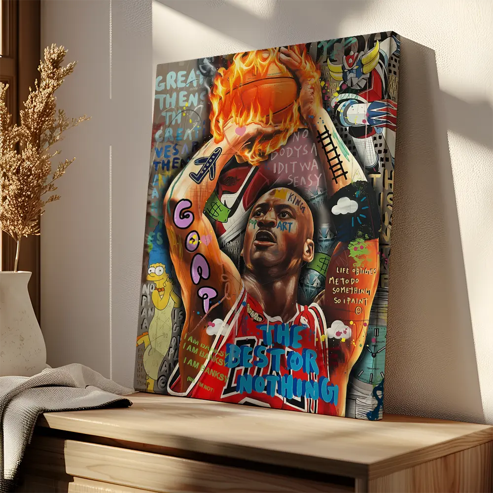 Michael Jordan Pop Art