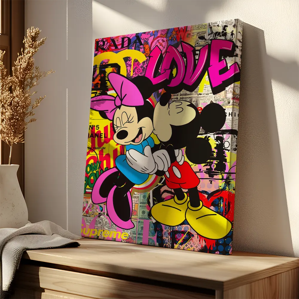 Mickey Minnie Graffiti