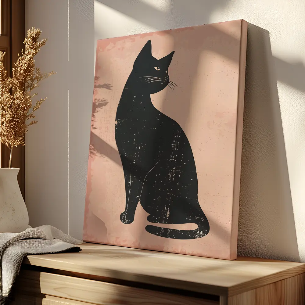 Minimal Black Cat