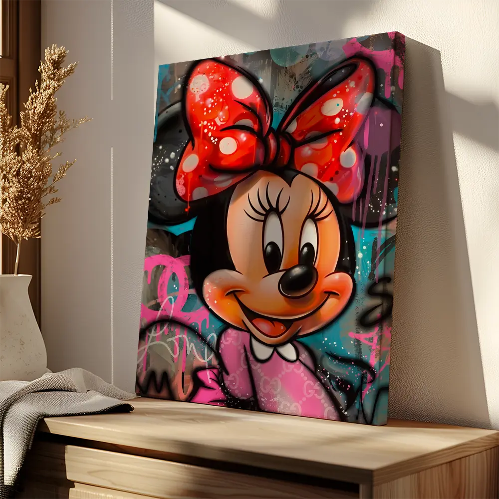 Minnie Mouse Graffiti