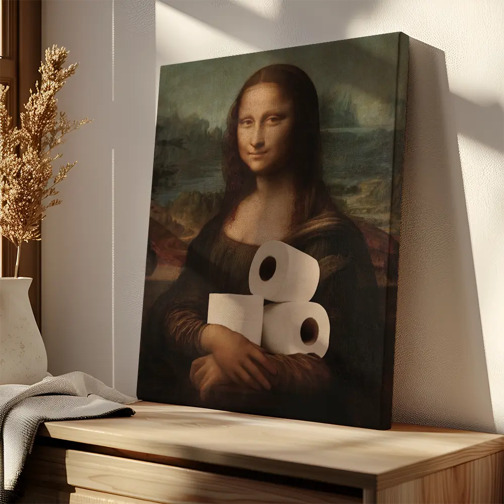 Mona Lisa Toiletpaper