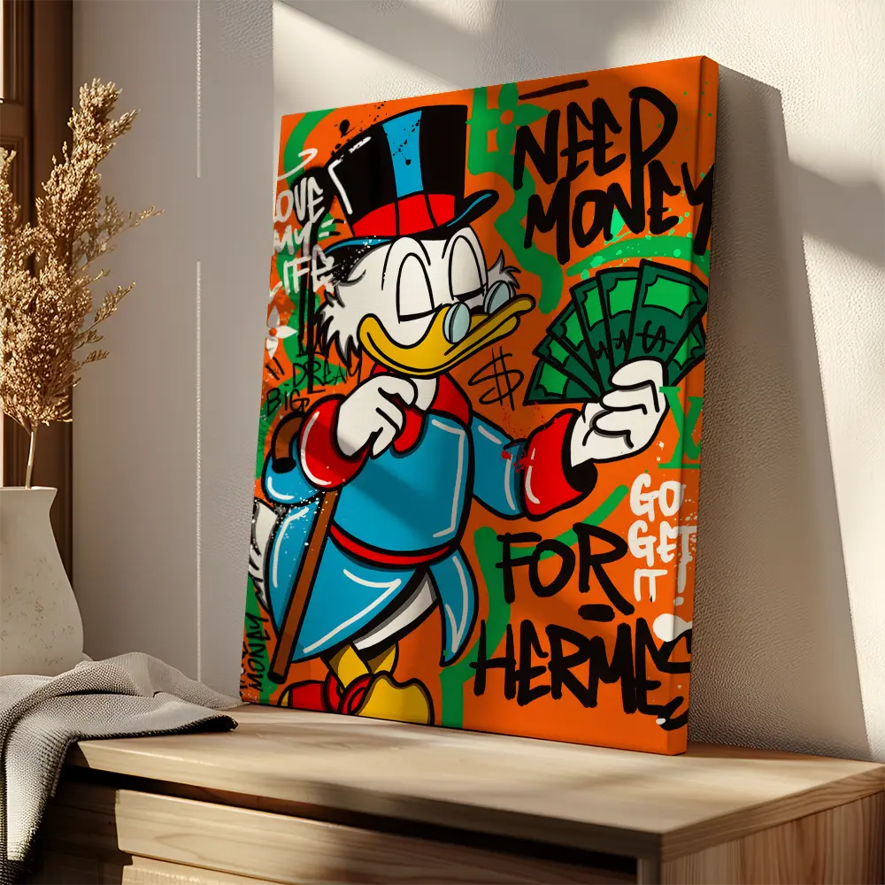 Money For Hermes Duck