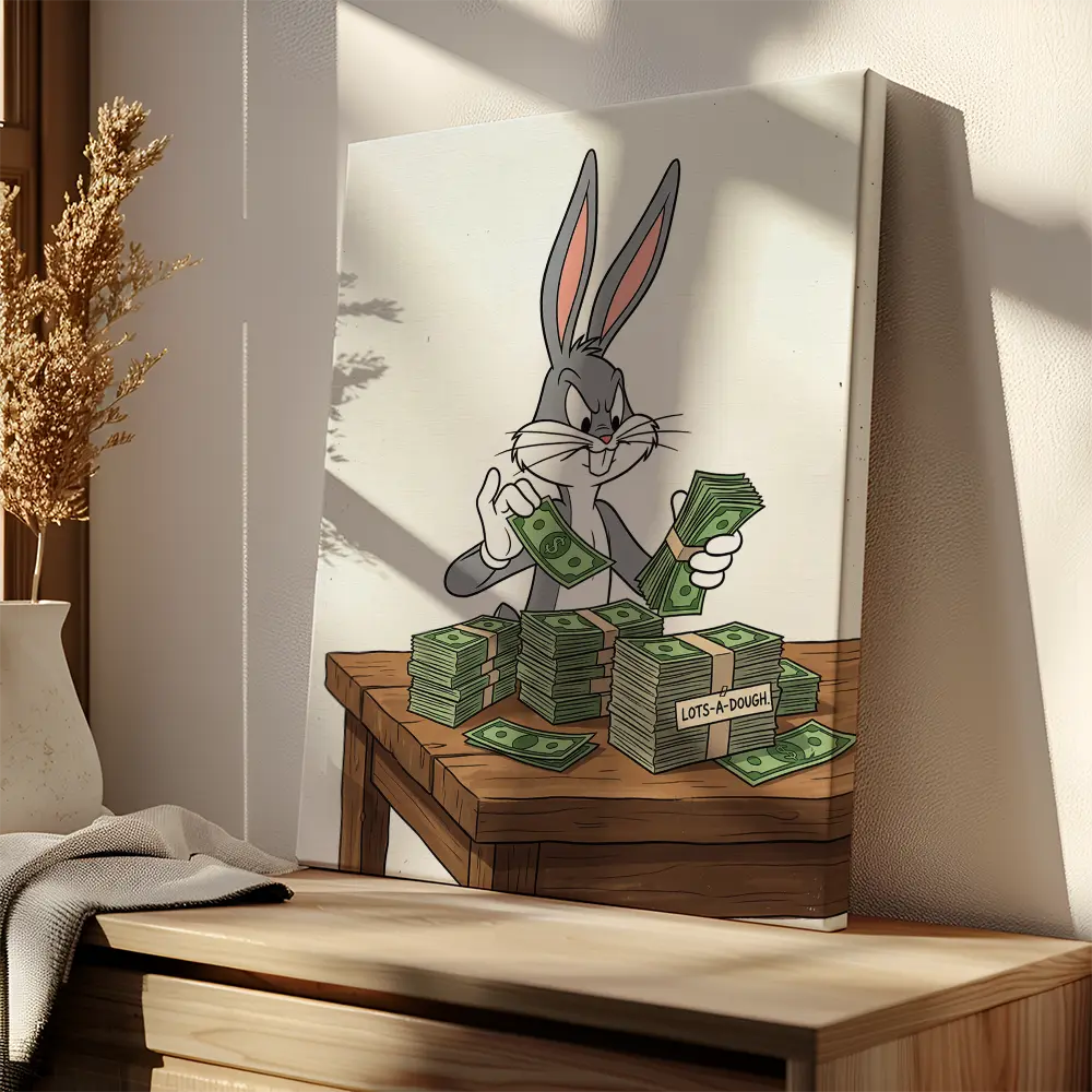 Money Stack Rabbit