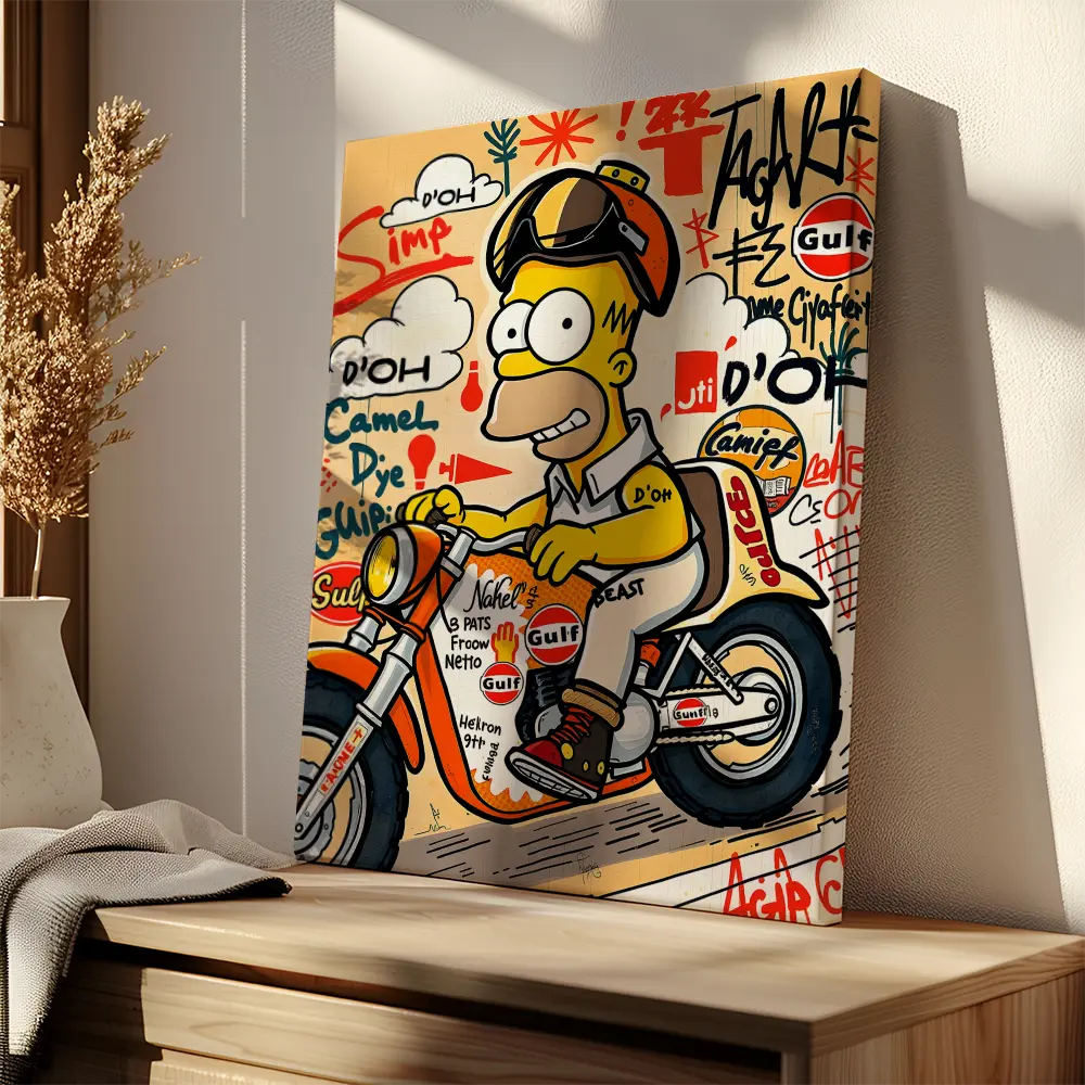 Motorcycling Homer