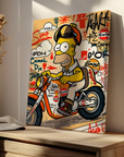 Motorcycling Homer