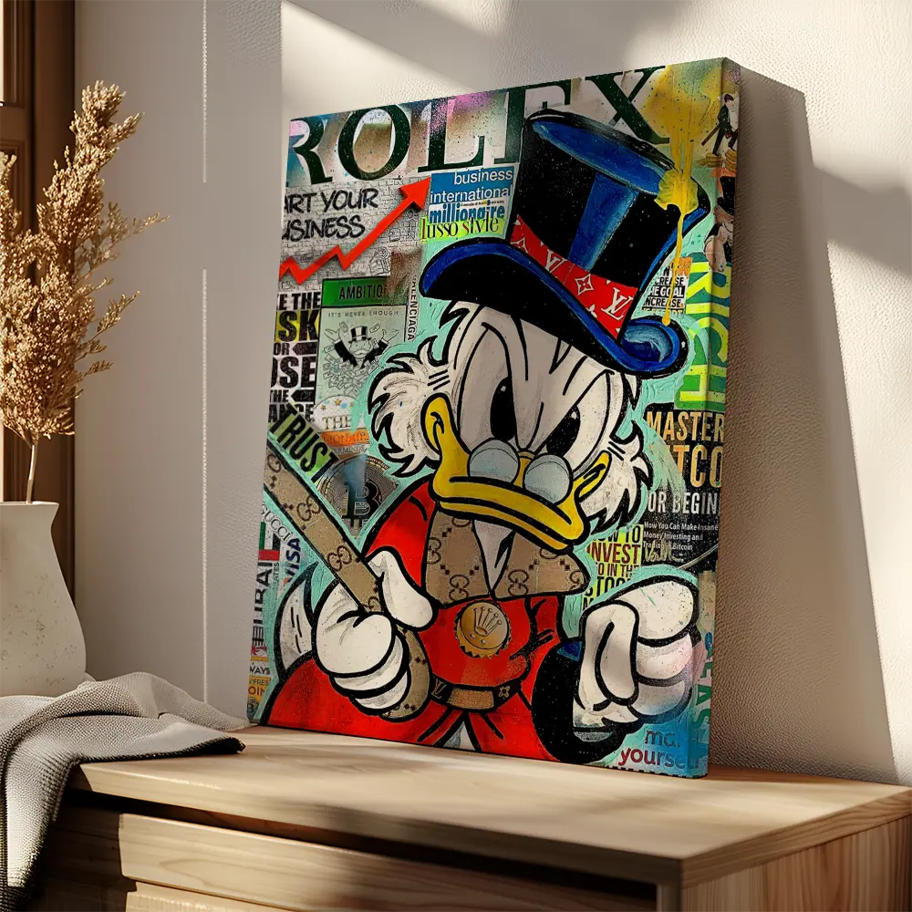 Newspaper Duck