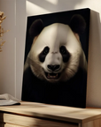 Panda Black Portrait