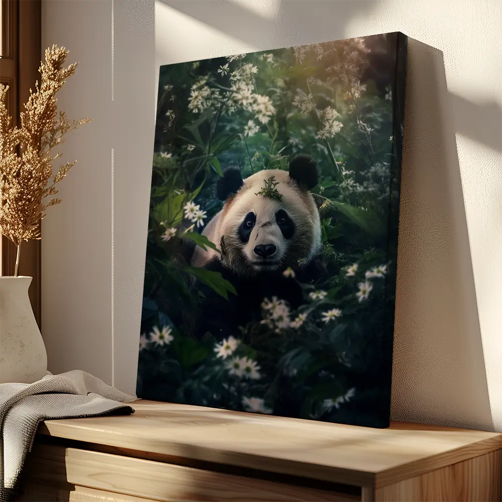 Panda Flowered
