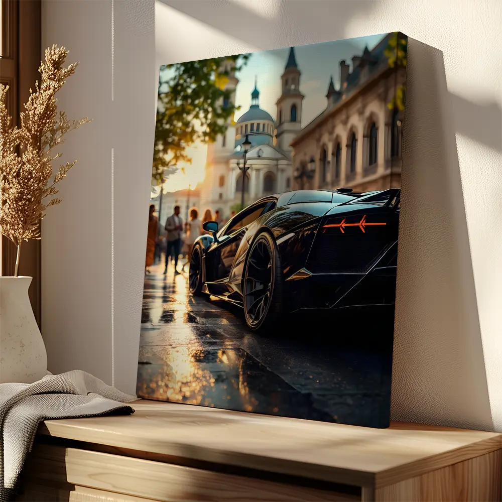 Parked Lamborghini