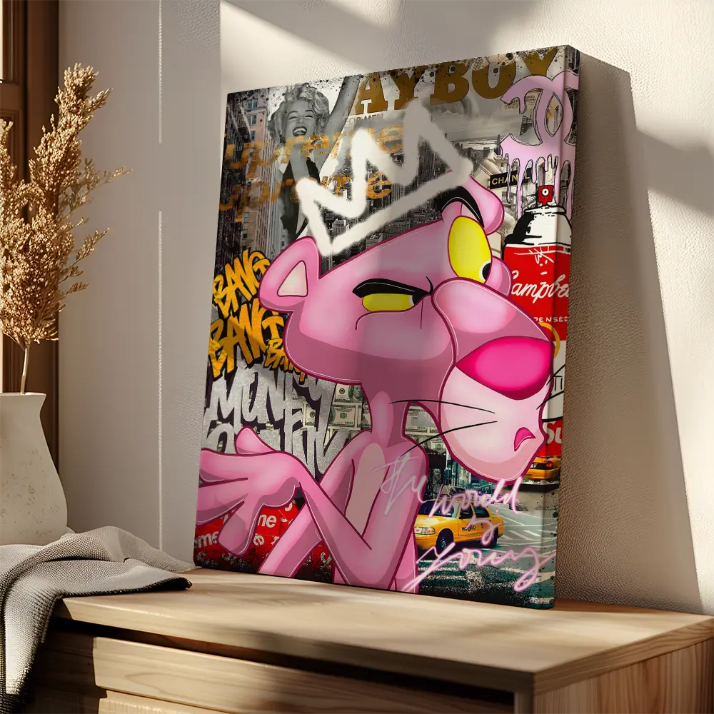 Pink Panther Graffiti