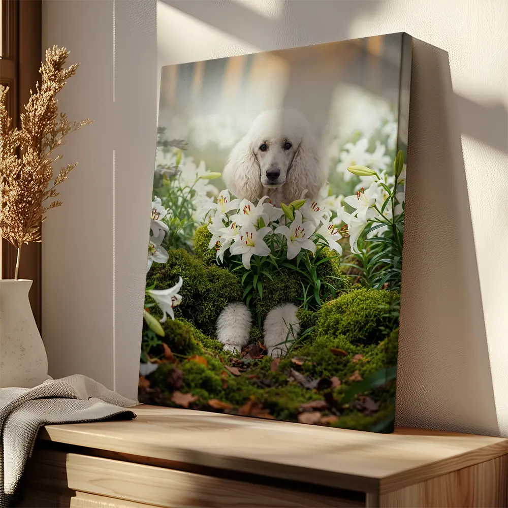 Poodle Flowers