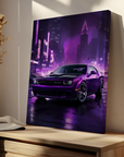 Purple Dodge Challenger