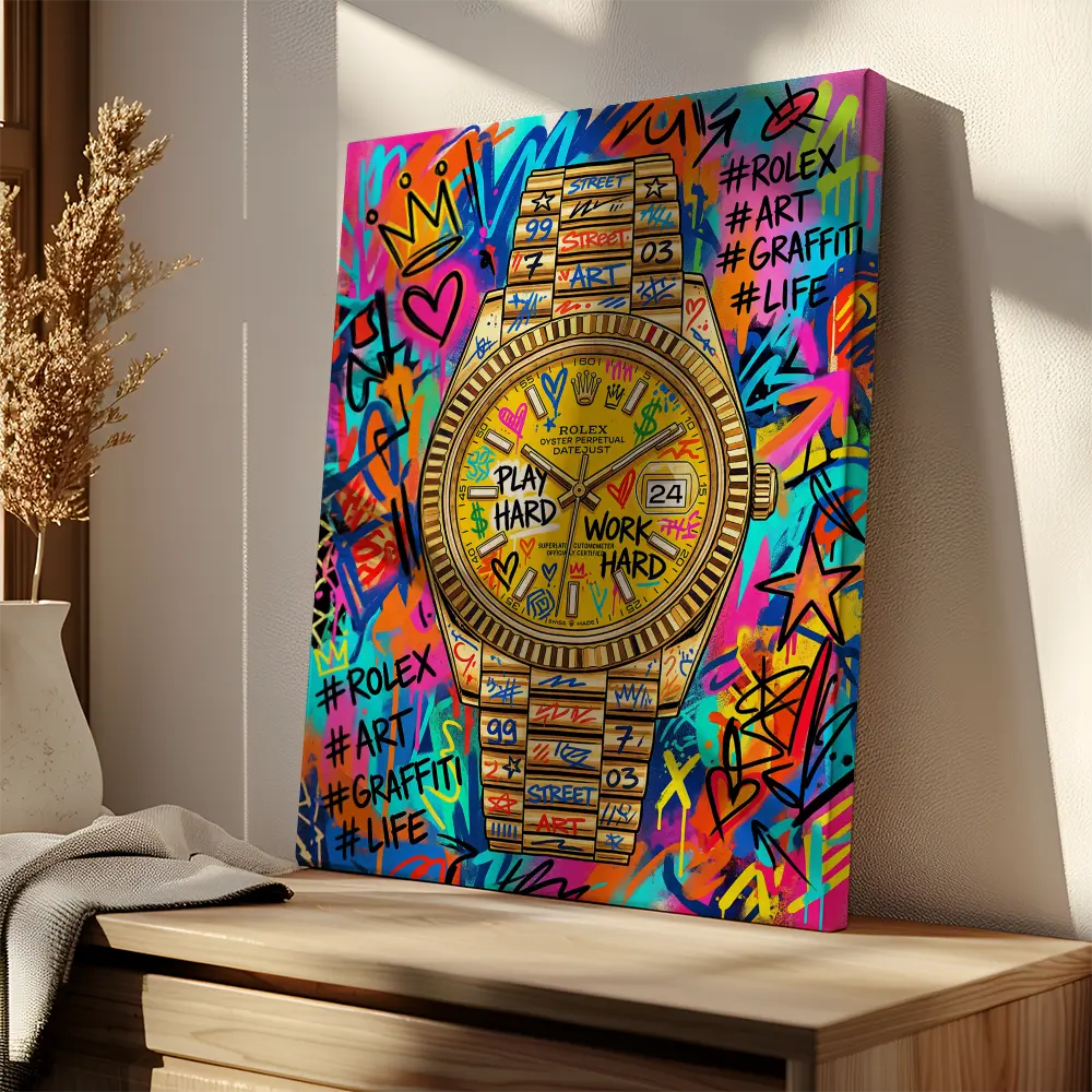 Rolex Graffiti Gold