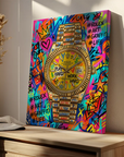 Rolex Graffiti Gold