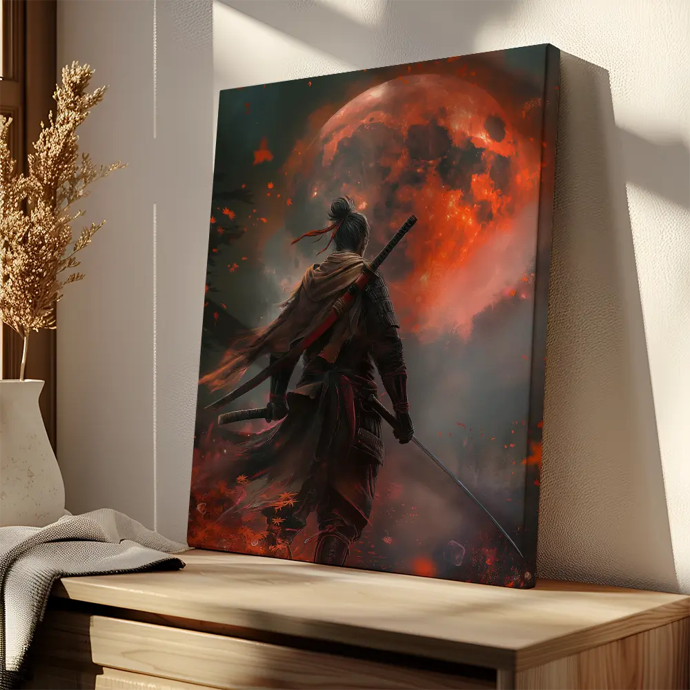 Samurai Red Moon