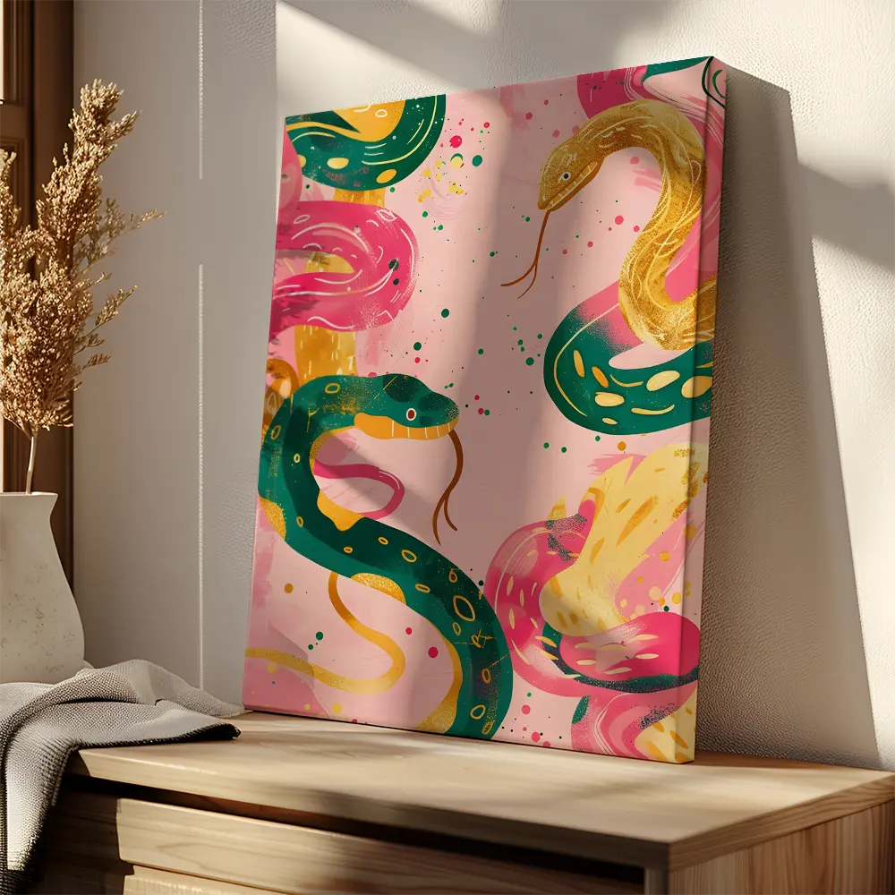 Snakes Pink