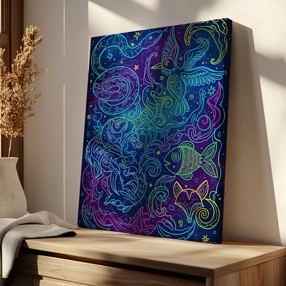 Space Animal Art