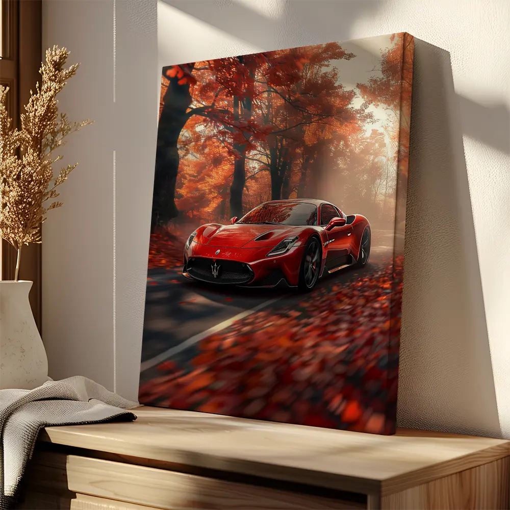 Speeding Maserati