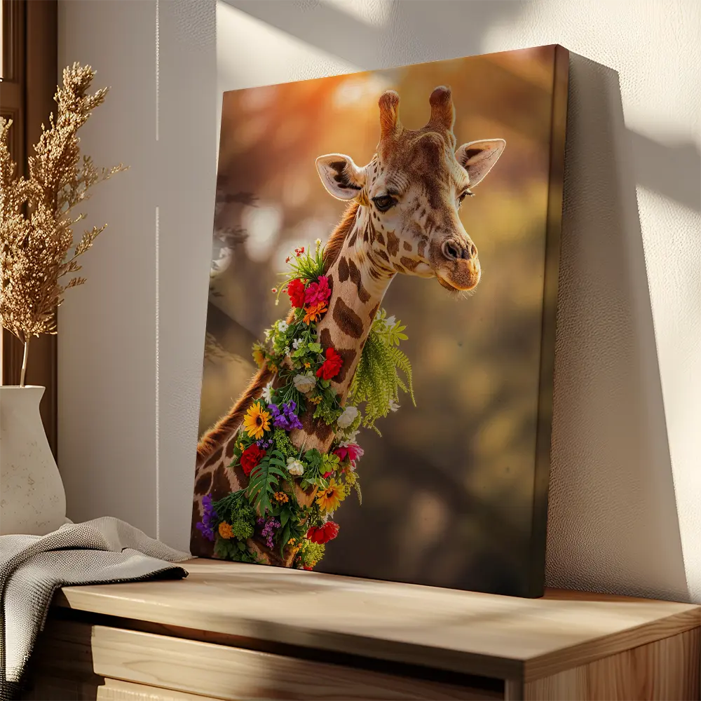 Sunset Giraffe