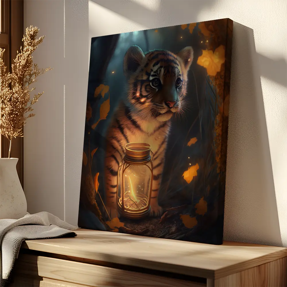 Tiger Cub Glow Lamp