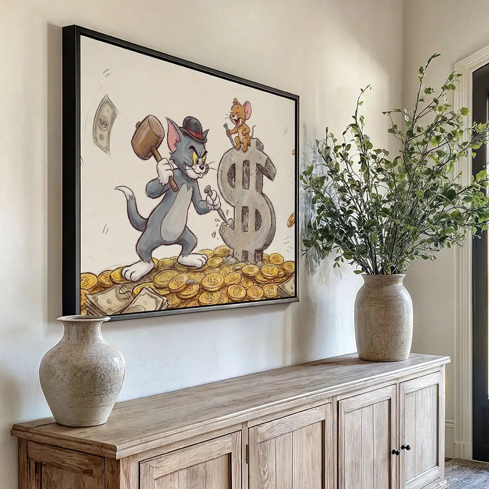 Tom And Jerry Sculptor