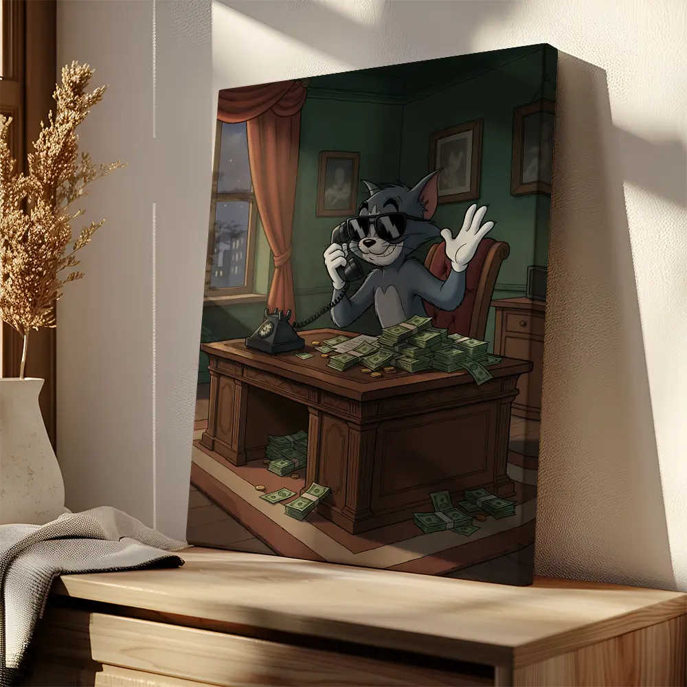 Tom Jerry Money Office