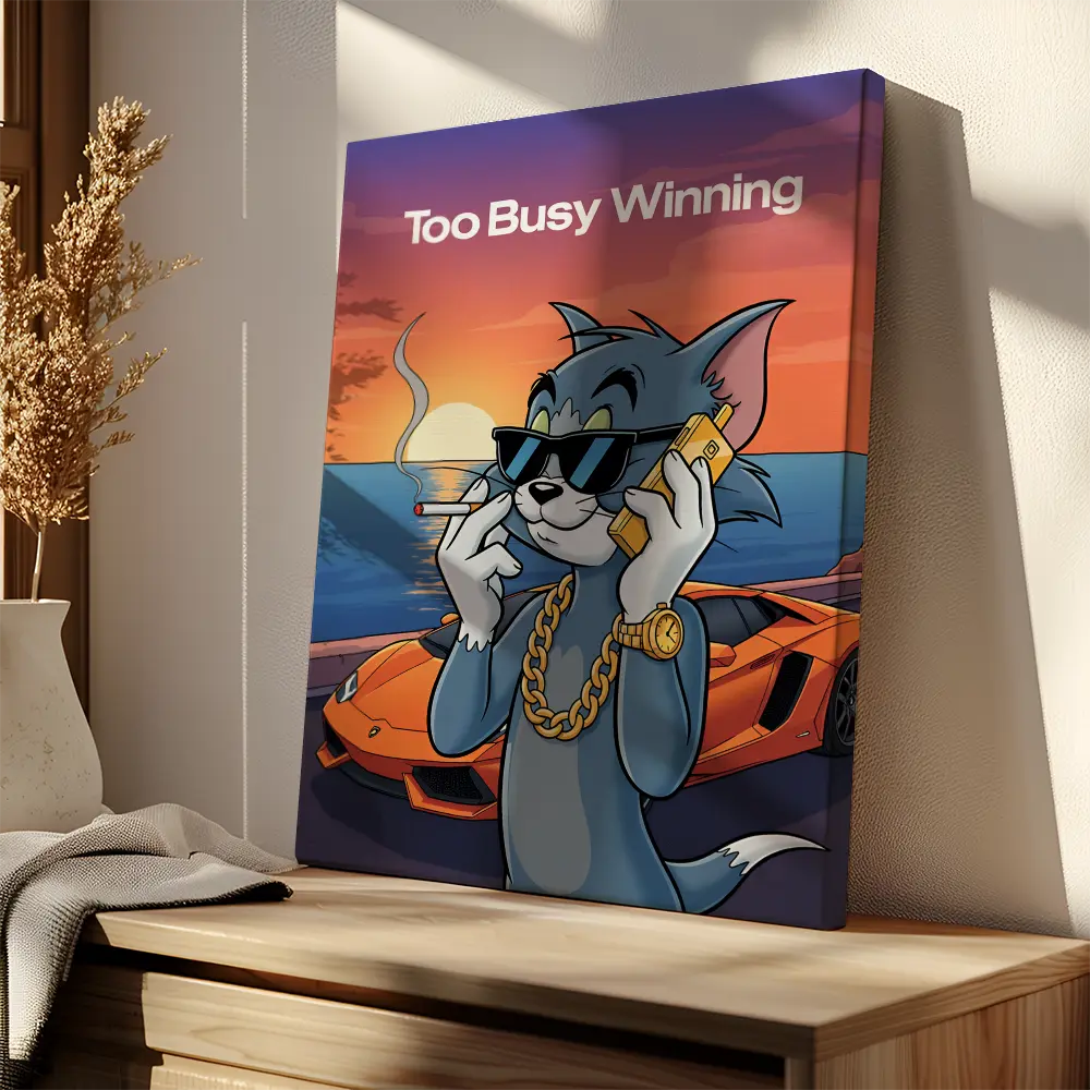 Tom Too Busy Winning