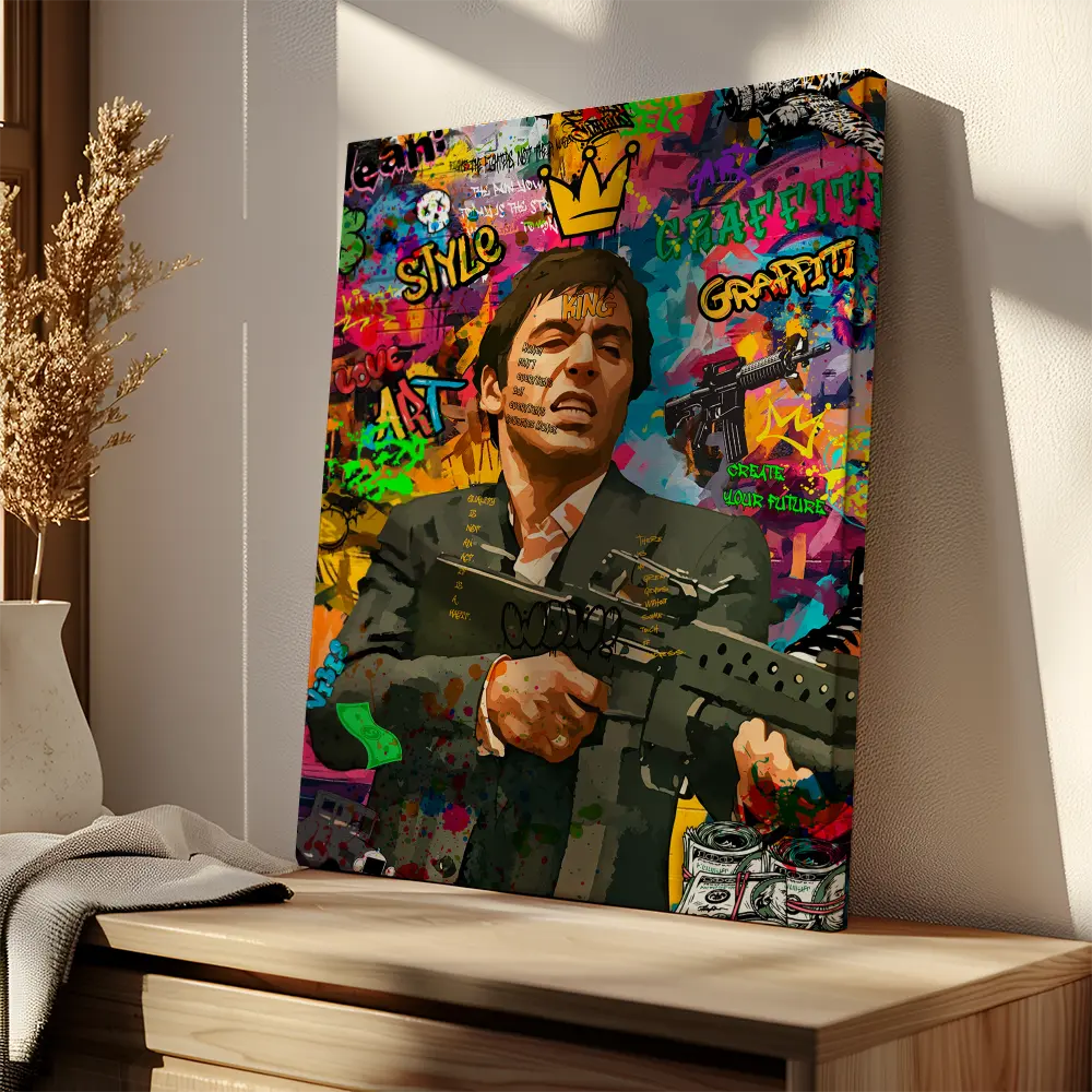 Tony Montana Pop Art