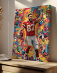 Travis Kelce Pop Art