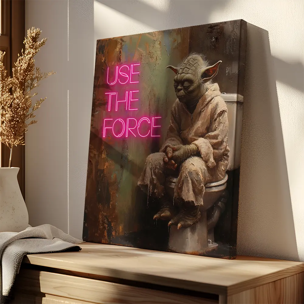 Use The Force Yoda Toilet