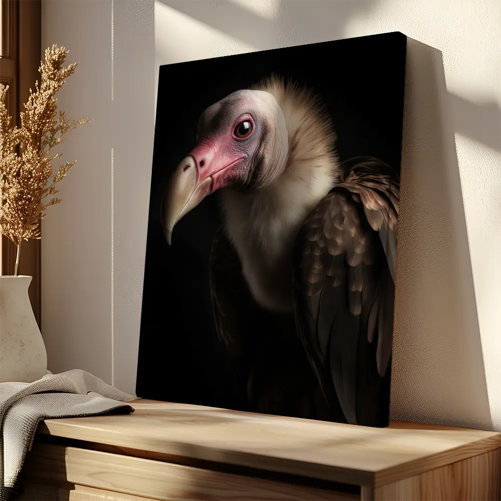 Vulture Black Portrait