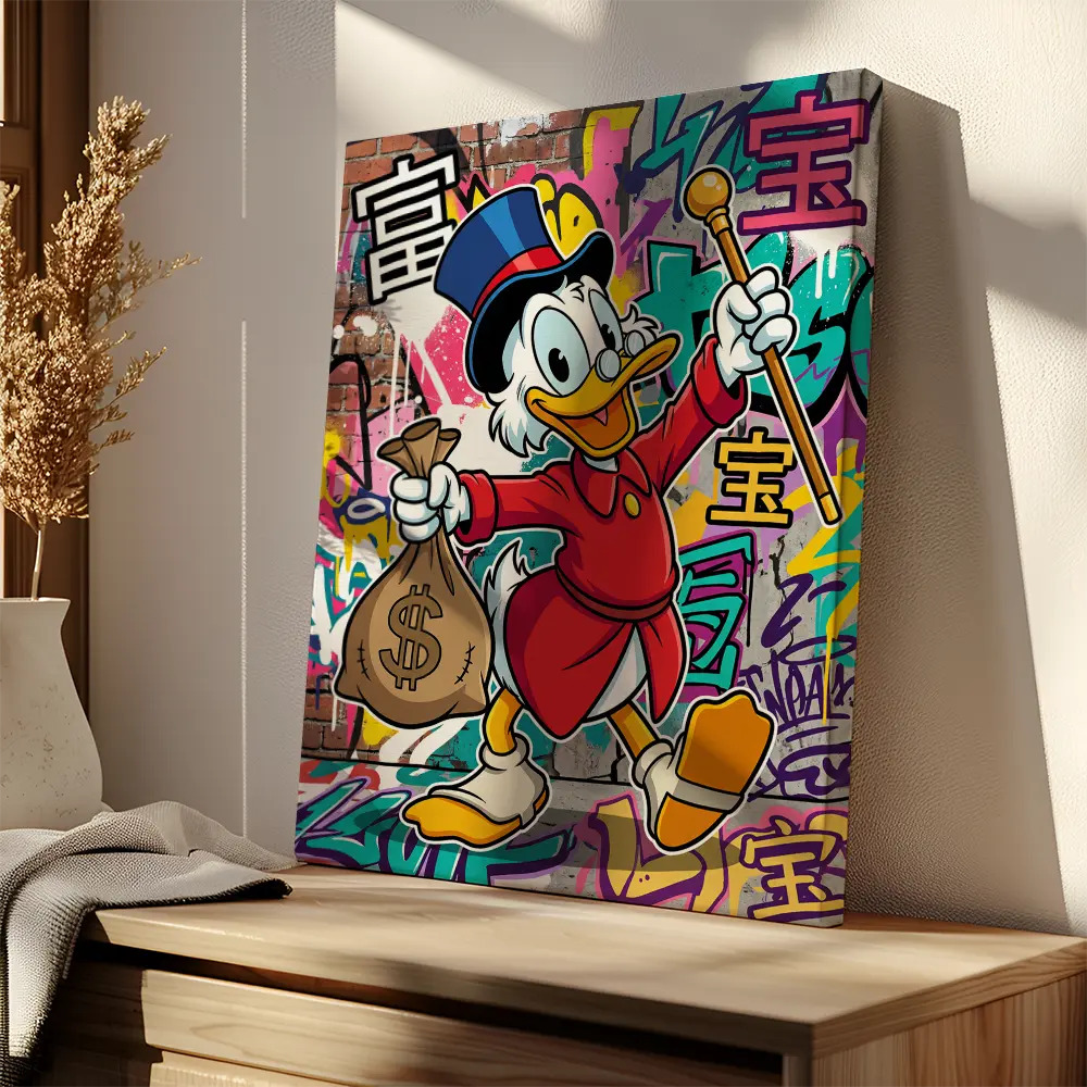 Wealthy Duck Graffiti