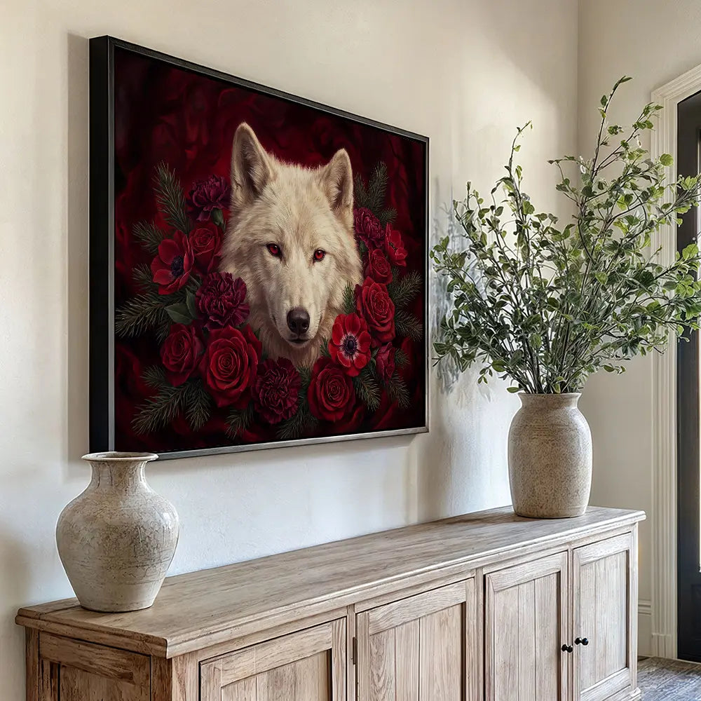 Wolf Flowers Landscape