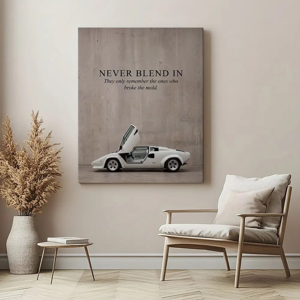 Never Blend In