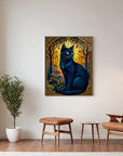 Stained Glass Cat