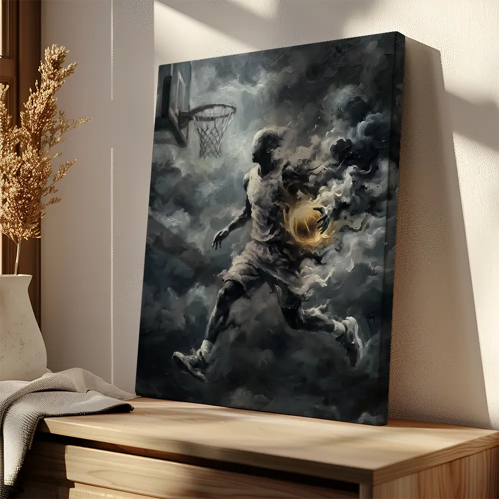 Painting Basketballer