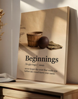Beginnings Noun
