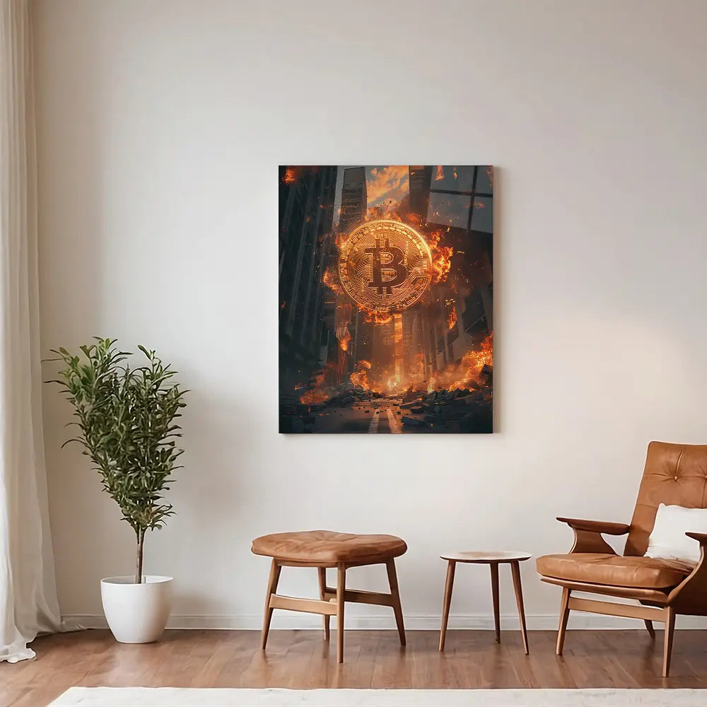 Bitcoin City Burn