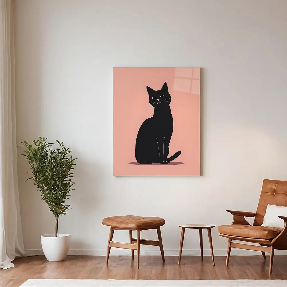 Black Cat Pink