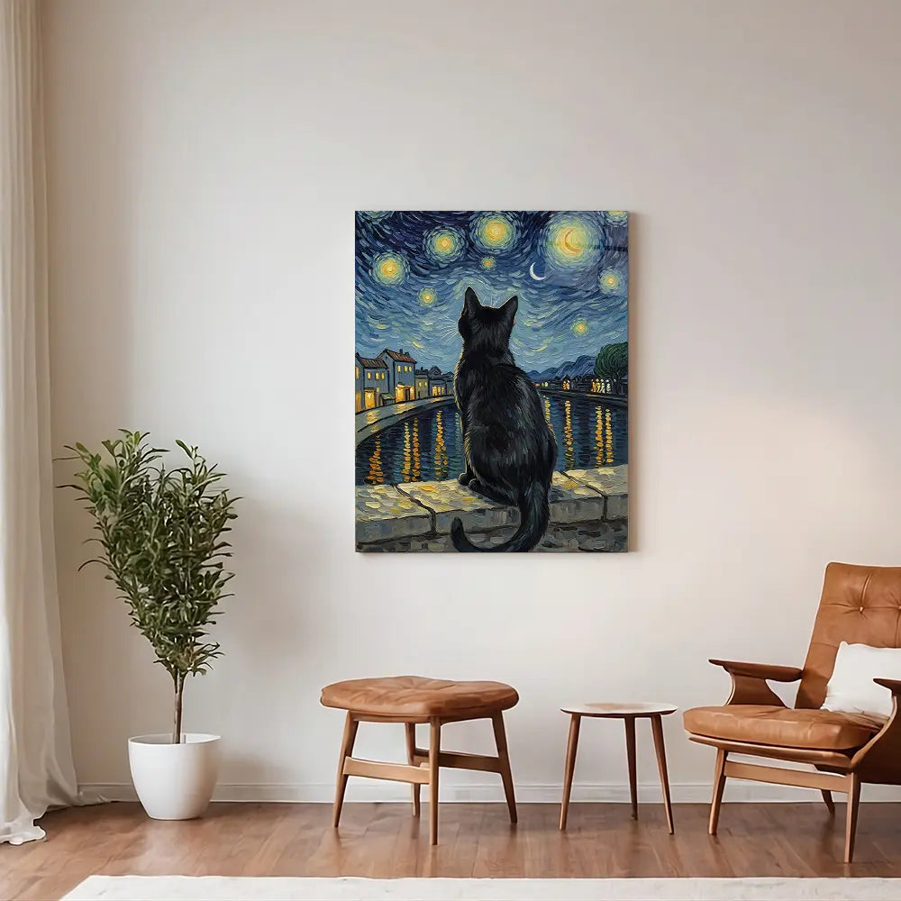 Black Cat Van Gogh