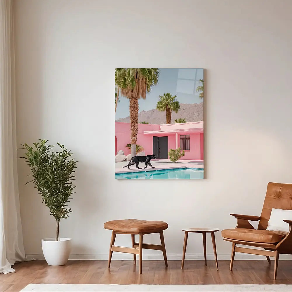 Black Panther Pink House