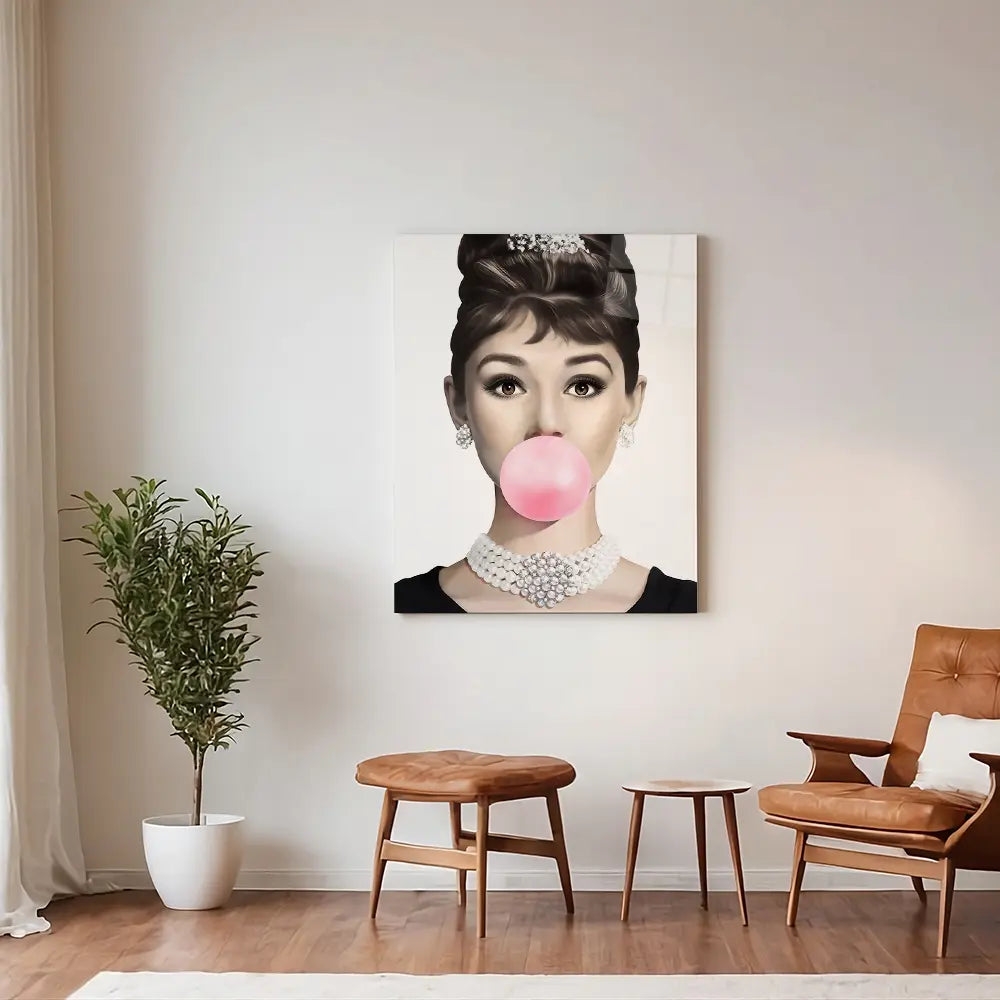 Bubblegum Brunette Girl