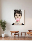 Bubblegum Brunette Girl