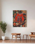 Bulls 23 Red
