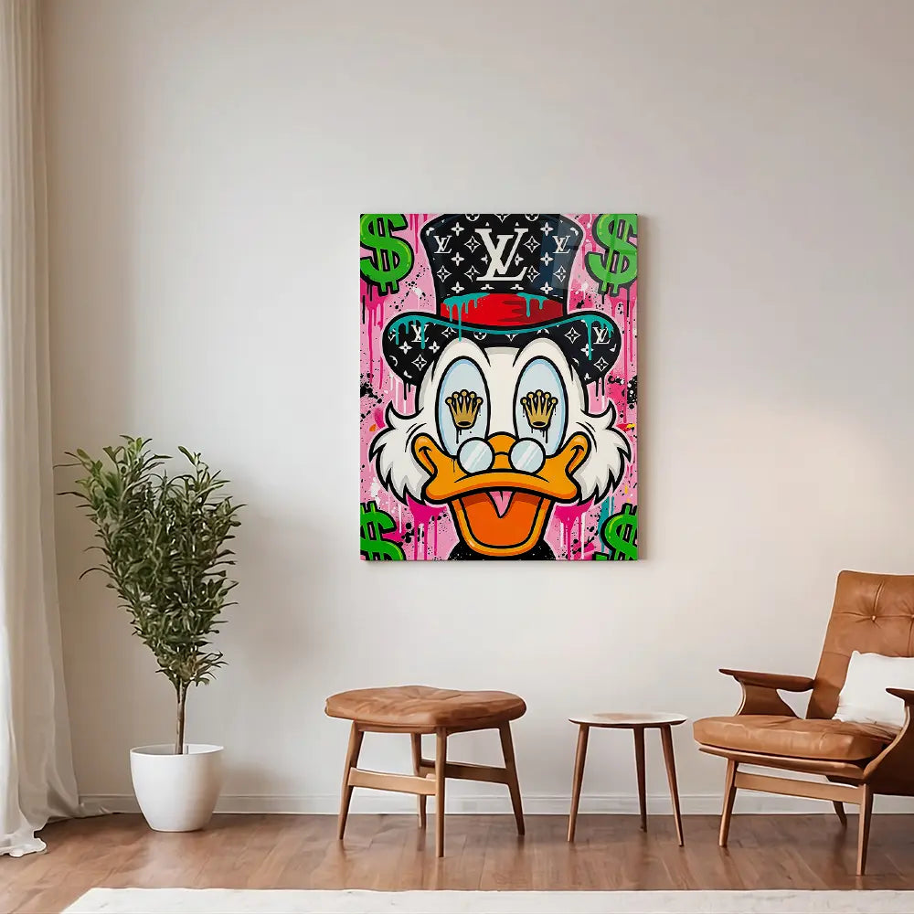 Designer Duck Pop Art