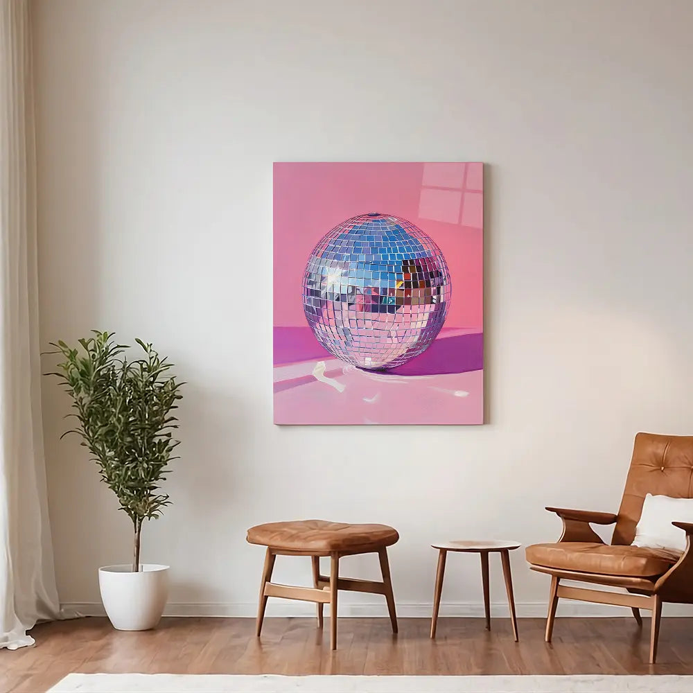 Discoball Pink