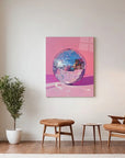 Discoball Pink