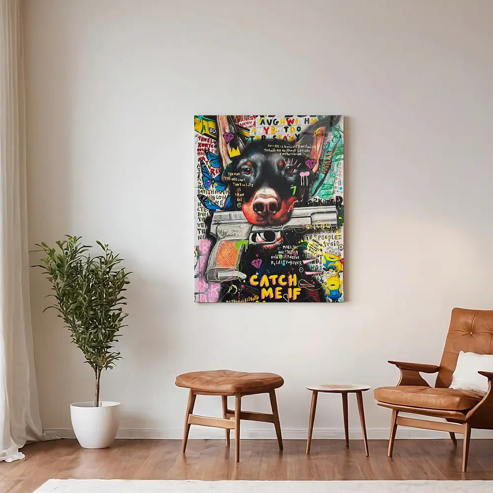 Dobberman Pop Art